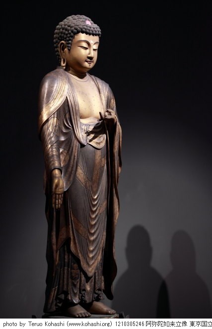 東京国立博物館で仏像撮影 1210305246 阿弥陀如来立像 東京国立博物館 photo