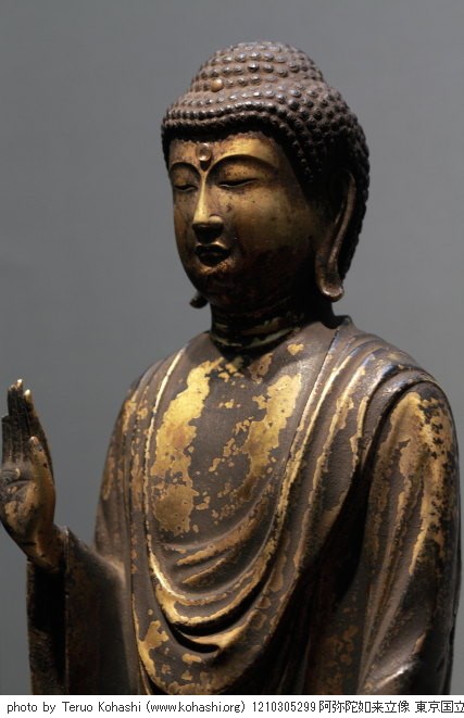 東京国立博物館で仏像撮影 1210305299 阿弥陀如来立像 東京国立博物館 photo