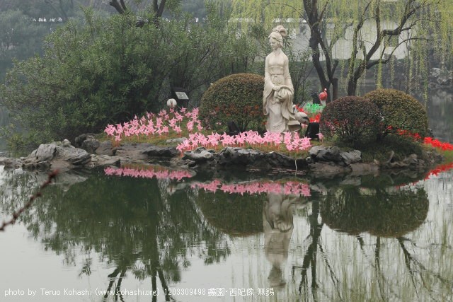 上海と無錫 撮影: 2012年3月~4月 1203309498 蠡園・西妃像 無錫 photo